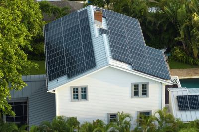 New Residential Solar Panel Installation